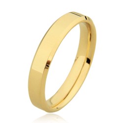 18K Gold Engagement Ring 6-4mm - Nusrettaki