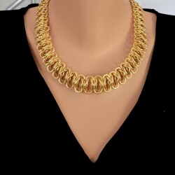 22K Gold Princess Necklace - Nusrettaki