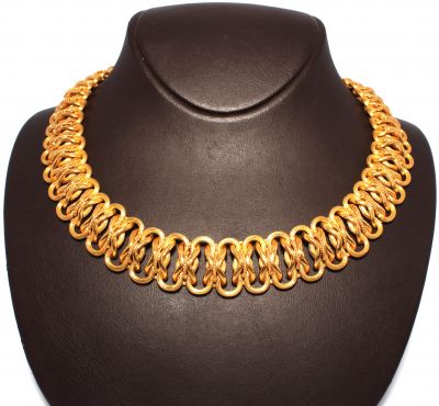 22K Gold Princess Necklace - 5