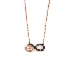 925 Sterling Silver Eternity Model Necklace - Nusrettaki