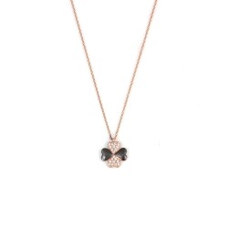 Sterling Silver Lucky in Love Necklace - Nusrettaki (1)