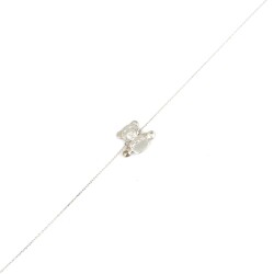 925 Sterling Silver Bear Anklet - Nusrettaki (1)