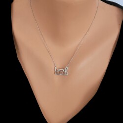 925 Sterling Silver Istanbul Tulip Necklace - Nusrettaki