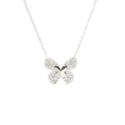 925 Sterling Silver Mediterranean Butterfly Necklace - 5