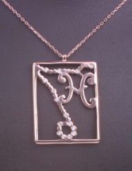 925 Sterling Silver Pisces Necklace - 4